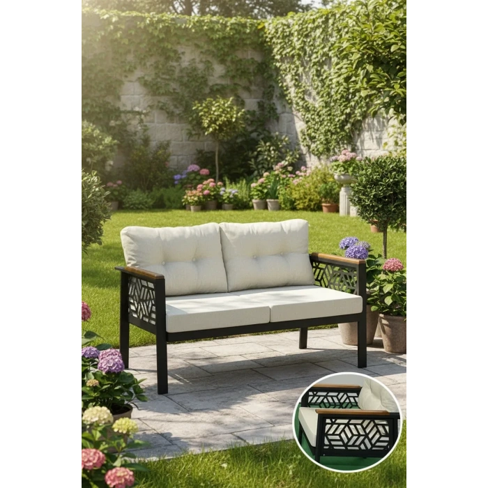 MELİSA Balkon-bahçe-kafe Çay Seti Koltuk Oturma Takımı-oturma Grubu,ofis Koltuğu 2li