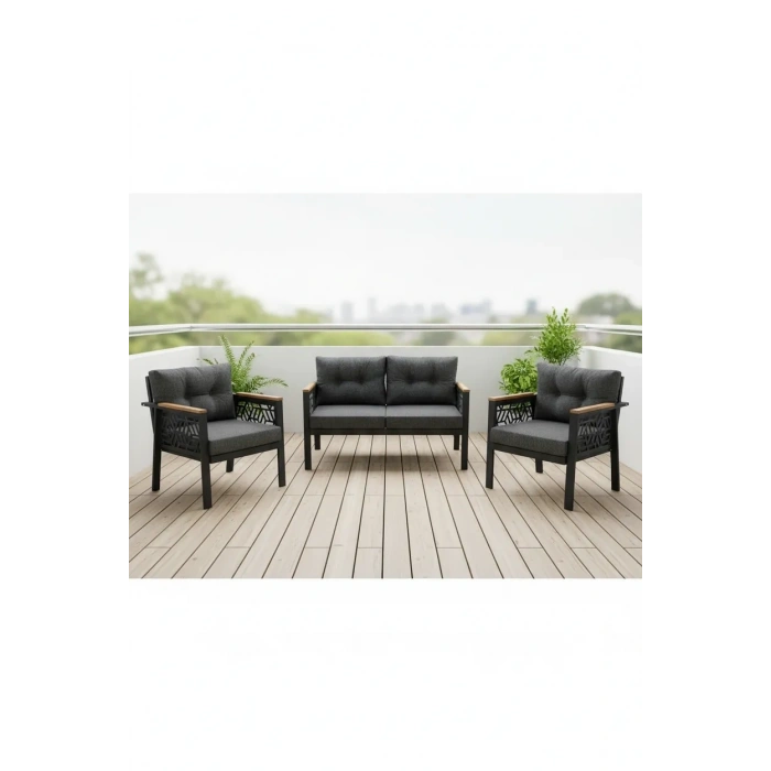 MELİSA Balkon-bahçe-kafe Çay Seti Koltuk Oturma Takımı-oturma Grubu,ofis Koltuğu