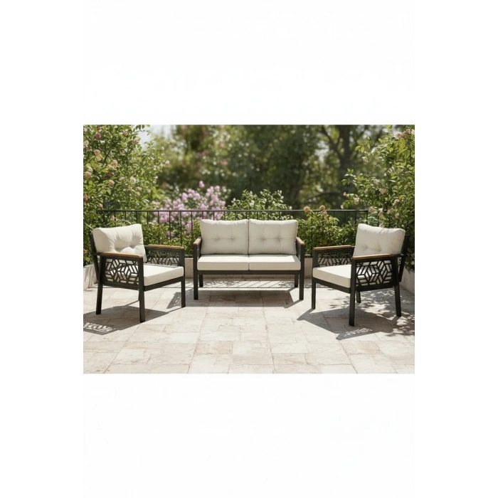 MELİSA Balkon-bahçe-kafe Çay Seti Koltuk Oturma Takımı-oturma Grubu,ofis Koltuğu