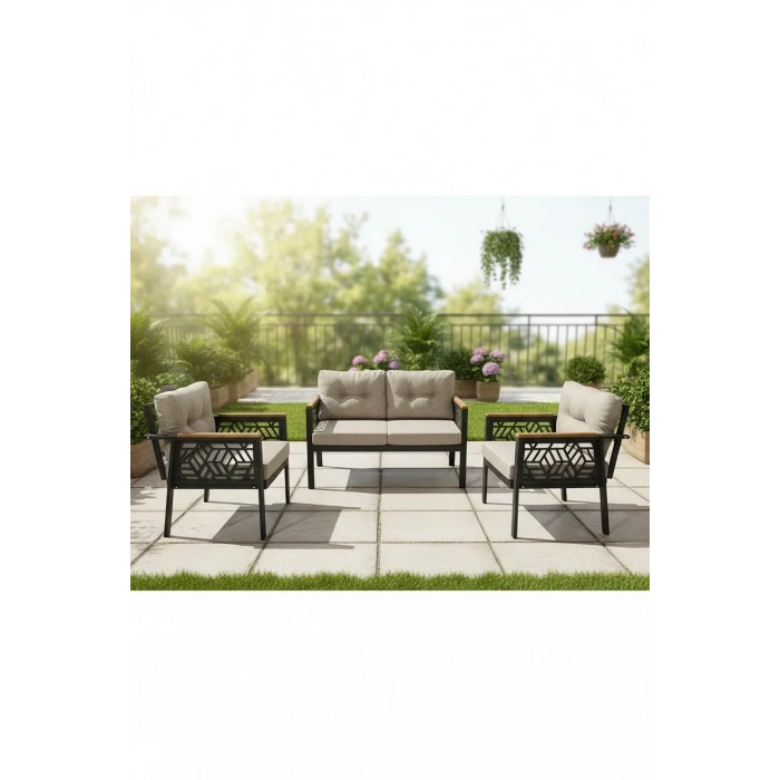 MELİSA Balkon-bahçe-kafe Çay Seti Koltuk Oturma Takımı-oturma Grubu,ofis Koltuğu