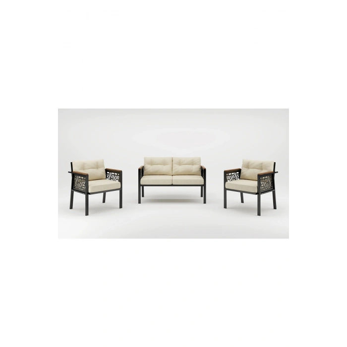 MELİSA Balkon-bahçe-kafe Çay Seti Koltuk Oturma Takımı-oturma Grubu,ofis Koltuğu