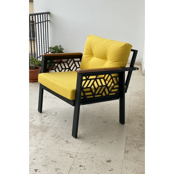 MELİSA Balkon-bahçe-kafe Çay Seti Koltuk Oturma Takımı-oturma Grubu,ofis Koltuğu tekli