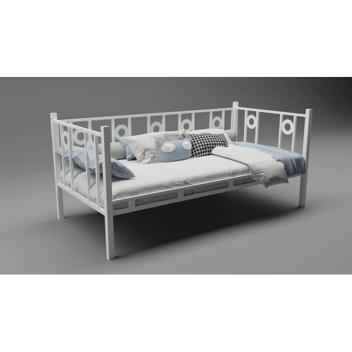 Metal Divan & Karyola Tek kişilik Yatak (90x190 Yatak Uyumlu)