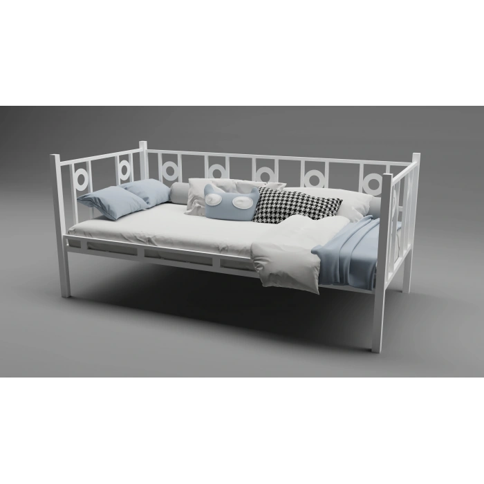 Metal Divan & Karyola Tek kişilik Yatak (90x190 Yatak Uyumlu)