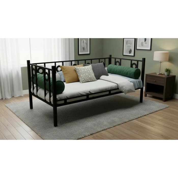Metal Divan & Karyola Tek kişilik Yatak (90x190 Yatak Uyumlu)