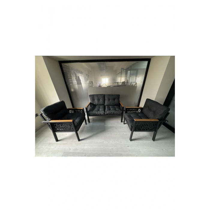 MİAMİ 2+1+1 MELİSA Balkon-bahçe-kafe Çay Seti Koltuk Oturma Takımı-oturma Grubu,ofis Koltuğu