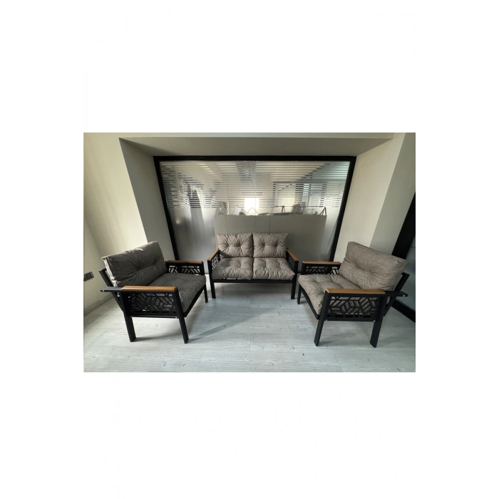 MİAMİ 2+1+1 MELİSA Balkon-bahçe-kafe Çay Seti Koltuk Oturma Takımı-oturma Grubu,ofis Koltuğu