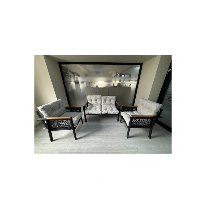 MİAMİ 2+1+1 MELİSA Balkon-bahçe-kafe Çay Seti Koltuk Oturma Takımı-oturma Grubu,ofis Koltuğu