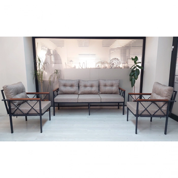 Safir 3 1 1 Bahçe,balkon,teras,cafe,çay Seti,oturma Grubu,koltuk Takımı 3lütakımlar