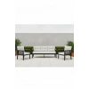 3+1+1 MELİSA Balkon-bahçe-kafe Çay Seti Koltuk Oturma Takımı-oturma Grubu,ofis Koltuğu