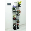 7 Raflı,dikey Saksılık,çiçeklik,metal Gövdeli Suntalam