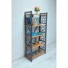 Desenli, Lazer Kesim, Metal, 5li Raf,çiçeklik,kitaplık