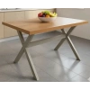 SUNTALAM X METAL CAPPUCCİNO  AYAK BAHÇE MOBİLYASI MASA 70x110cm