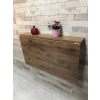 Duvara Monte Katlanır Masa Dresuar 90x65cm Balkon Sehpa