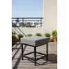 Metal ayaklı Sırtsız Bank Puf Bench Balkon-bahçe-kafe-çay Seti pufu