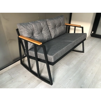 2li Sallanan Sandalye Tv Koltuğu Kafe-balkon-mutfak-berjer-ofis Sallanır Çiftli Koltuk