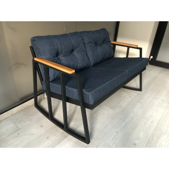 2li Sallanan Sandalye Tv Koltuğu Kafe-balkon-mutfak-berjer-ofis Sallanır Çiftli Koltuk