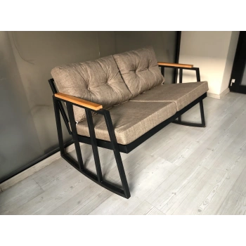 2li Sallanan Sandalye Tv Koltuğu Kafe-balkon-mutfak-berjer-ofis Sallanır Çiftli Koltuk