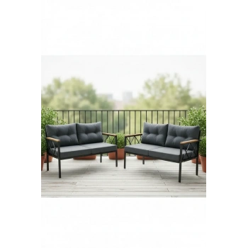 2+2Balkon-bahçe-kafe-çay Seti-koltuk Takımı-oturma Grubu-ofis Koltuğu 2+2