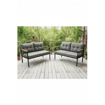 2+2Balkon-bahçe-kafe-çay Seti-koltuk Takımı-oturma Grubu-ofis Koltuğu 2+2