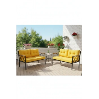 2+2Balkon-bahçe-kafe-çay Seti-koltuk Takımı-oturma Grubu-ofis Koltuğu 2+2