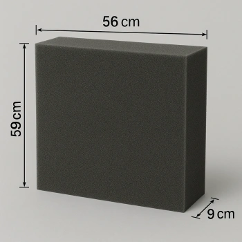 22dns 59x56x9cm 1 adet sünger Balkon-bahçe-kafe,çay Seti,koltuk Takımı,oturma Grubu,ofis Koltuğu