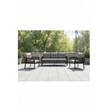 3+1+1 MELİSA Balkon-bahçe-kafe Çay Seti Koltuk Oturma Takımı-oturma Grubu,ofis Koltuğu