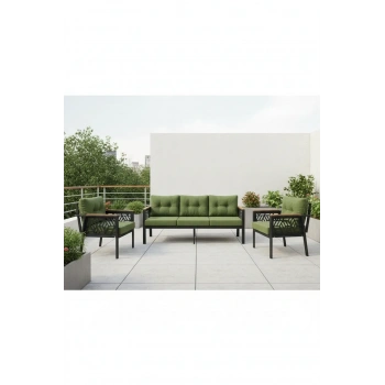 3+1+1 MELİSA Balkon-bahçe-kafe Çay Seti Koltuk Oturma Takımı-oturma Grubu,ofis Koltuğu
