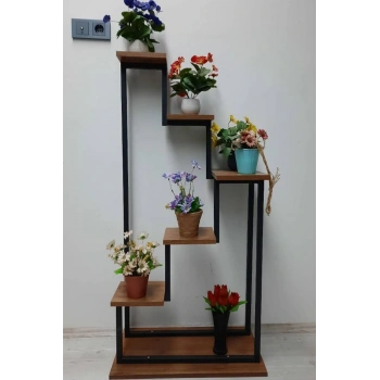 Merdiven Çiçeklik, Saksılık, Balkon Bahçe Dekor