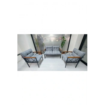 Balkon-bahçe-kafe Çay Seti Koltuk Oturma Takımı-oturma Grubu Miami