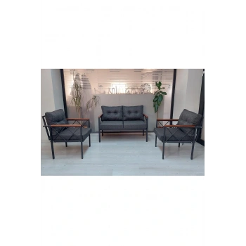 Safir Balkon-bahçe-kafe-çay Seti-koltuk Takımı-oturma Grubu-ofis Koltuğu