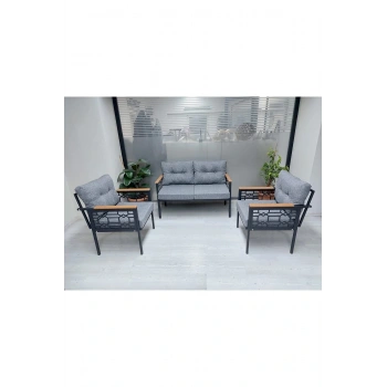 İnci Balkon-bahçe-kafe Çay Seti Koltuk Oturma Takımı-oturma Grubu