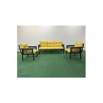 3+1+1 MELİSA Balkon-bahçe-kafe Çay Seti Koltuk Oturma Takımı-oturma Grubu,ofis Koltuğu