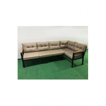 melisa 3+2 Köşe Yön değiştirilebilir Koltuk Takımı Balkon-bahçe-kafe-çay Seti fonksiyonel