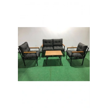 Zümrüt Balkon-bahçe-kafe,çay Seti,koltuk Takımı,oturma Grubu,ofis Koltuğu 70x50 Sehpa