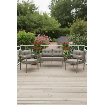 safir  cappuccino profil 2+1+1  Balkon-bahçe-kafe- Çay Seti-koltuk Takımı-oturma Grubu-ofis Koltuğu