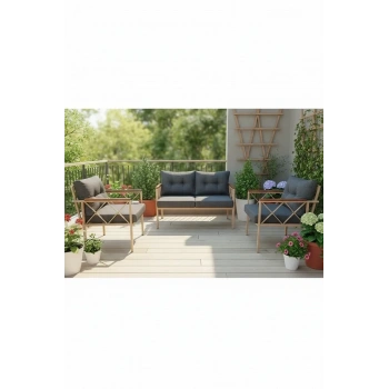 Safir cappuccino profil Balkon-bahçe-kafe Çay Seti Koltuk Oturma Takımı,oturma Grubu