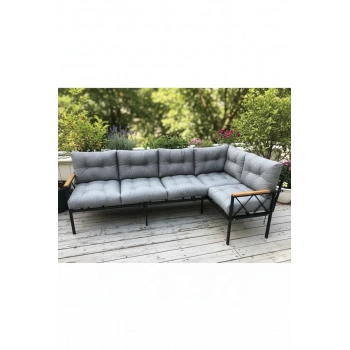 Miami Köşe Koltuk Takımı , 3+2 Balkon-bahçe-kafe-çay Seti-koltuk Takımı-mutfak Köşesi