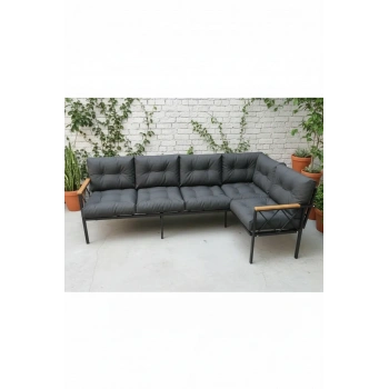 Miami Köşe Koltuk Takımı , 3+2 Balkon-bahçe-kafe-çay Seti-koltuk Takımı-mutfak Köşesi