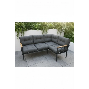 miami Köşe Koltuk Takımı , 2+2 Balkon-bahçe-çay Seti-mutfak Köşesi