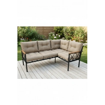 miami Köşe Koltuk Takımı , 2+2 Balkon-bahçe-çay Seti-mutfak Köşesi