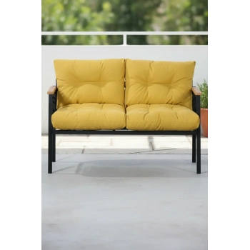 Balkon-bahçe-ofis-kafe Çay Seti Koltuk Oturma Takımı-oturma Grubu Miami Ikili