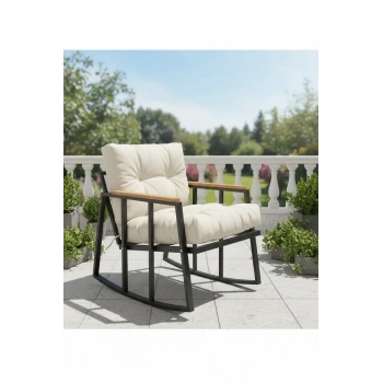 Sallanırtek Balkon-bahçe-kafe Çay Seti Koltuk Oturma Takımı,çaysetleri Sallanır Koltuk Miami