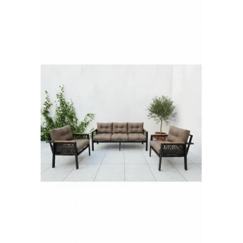 MİAMİ 3+1+1 MELİSA Balkon-bahçe-kafe Çay Seti Koltuk Oturma Takımı-oturma Grubu,ofis Koltuğu
