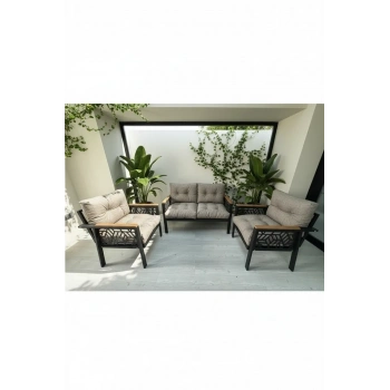 MİAMİ 2+1+1 MELİSA Balkon-bahçe-kafe Çay Seti Koltuk Oturma Takımı-oturma Grubu,ofis Koltuğu