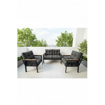 MİAMİ 2+1+1 MELİSA Balkon-bahçe-kafe Çay Seti Koltuk Oturma Takımı-oturma Grubu,ofis Koltuğu