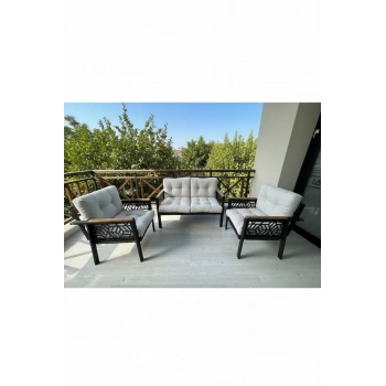 MİAMİ 2+1+1 MELİSA Balkon-bahçe-kafe Çay Seti Koltuk Oturma Takımı-oturma Grubu,ofis Koltuğu