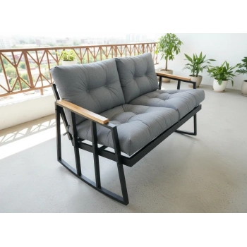 2li Sallanan Sandalye Tv Koltuğu Kafe-balkon-mutfak-berjer-ofis Sallanır Çiftli Koltuk Miami