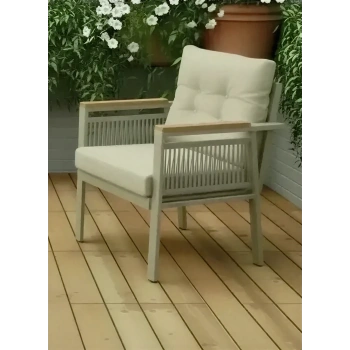 OPAL 1li (CAPPUCCİNO) Metal Gövde Balkon-bahçe-kafe,çay Seti,koltuk Takımı,oturma Grubu,ofis Koltuğu