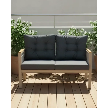 OPAL 2 (ANTRASİT) Metal Gövde Balkon-bahçe-kafe,çay Seti,koltuk Takımı,oturma Grubu,ofis Koltuğu